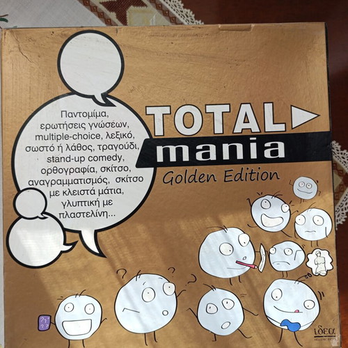 Total Mania board game used, ages 14+