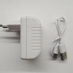 Charger with mini type-c cable used