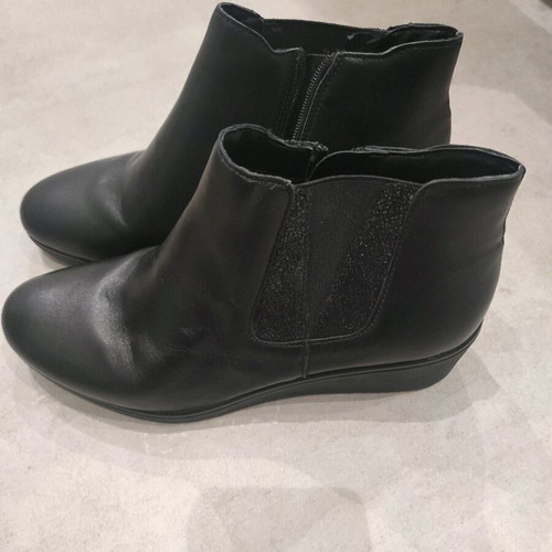 Papaya anatomical shoes new, black, size 38