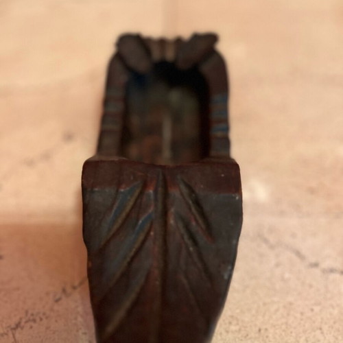 Wooden cigar ashtray like new from Congo