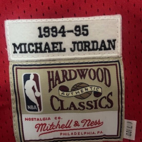 Chicago Bulls MJ Jersey 45 1994-95 Large Size New Authentic