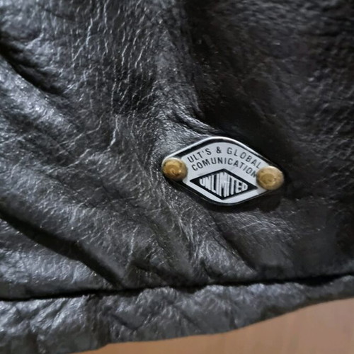 Unlimited original leather jacket brown, like new, size XL