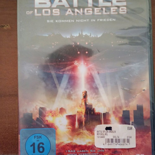 Battle of Los Angeles DVD new, action with subtitles