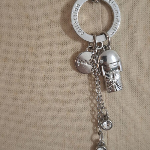 Kimmidoll Silver Pendant Necklace like new