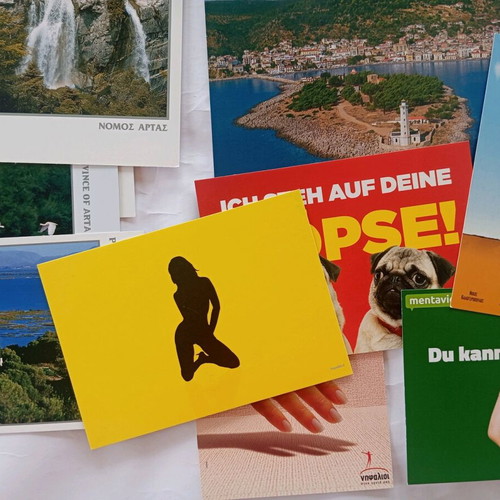 Various postcards like new, all together