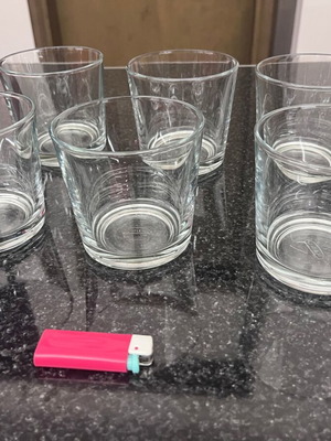 IKEA glasses like new, set of 6