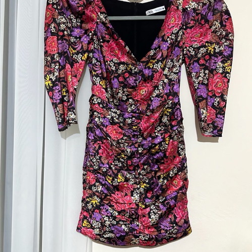 Zara dress new, multicolored, size S