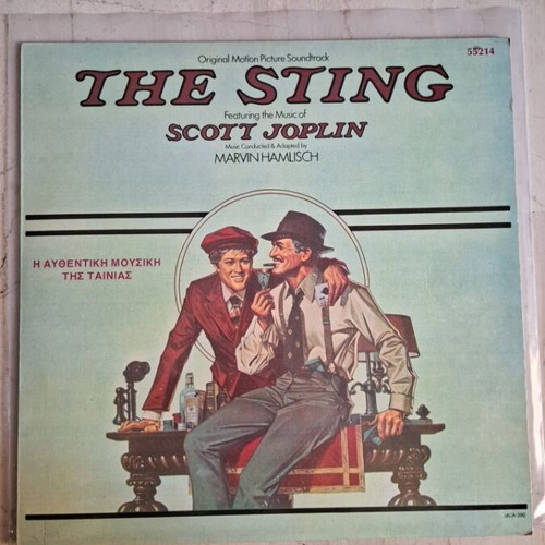 The Sting Original Motion Picture Soundtrack Vinyl like new