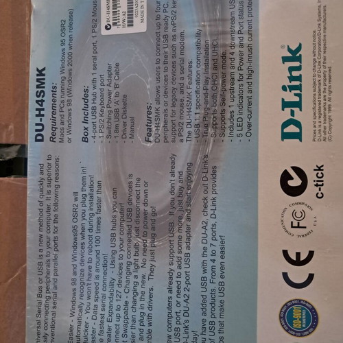 D-Link Hub new