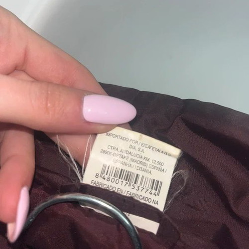 Women's jacket size L like new, eggplant to burgundy color