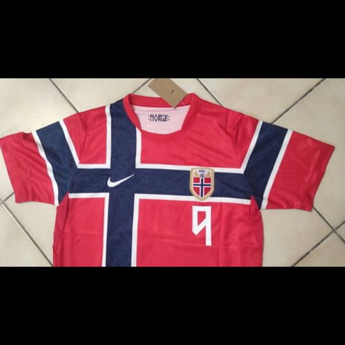 Norway National Team Home Jersey 2026 World Cup, Erling Haaland 9