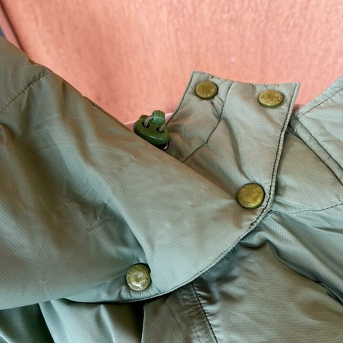 Saint Germain green quilted jacket used unisex oversized fit