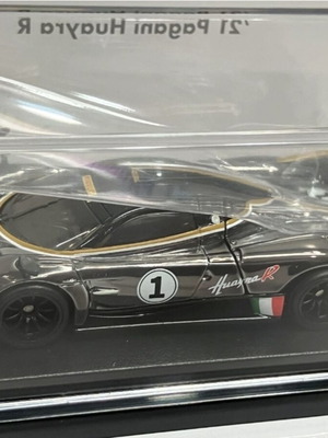 Hot Wheels RLC '21 Pagani Huayra R Mattel μοντέλο αυτοκινήτου Smoke Chrome