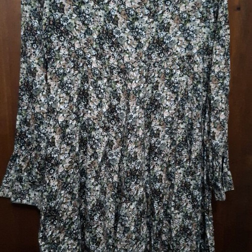 Tunic H&M used, size 36, floral print, loose fit