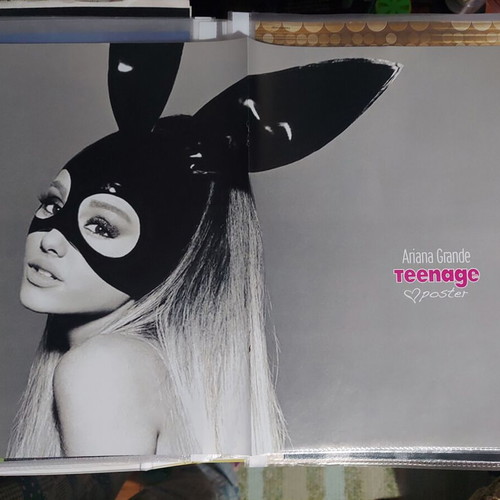 Ariana Grande & Claydee poster like new, size 41x28
