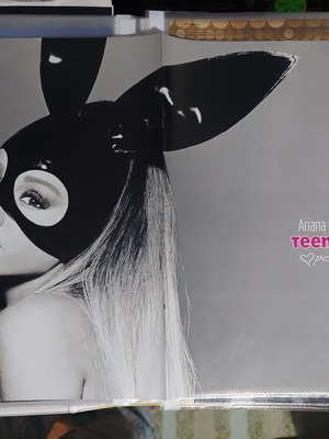 Ariana Grande & Claydee poster like new, size 41x28