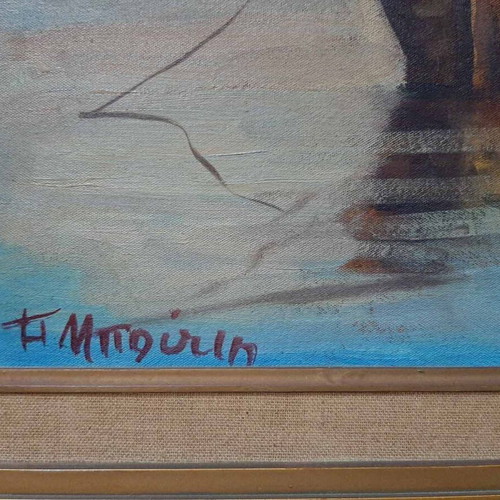 Dora Bouki Oil Painting like new