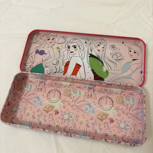 Princess Metal Pencil Case used with signs of wear