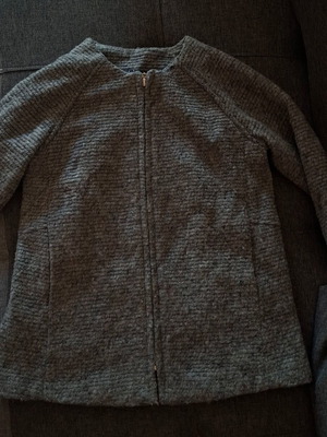 Zara jacket for girls, 5 years, grey, size 110 cm