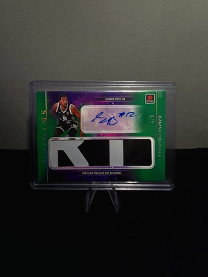 Sterling Brown Patch Auto /5 Panini Origins Euroleague 2025-26 Partizan card