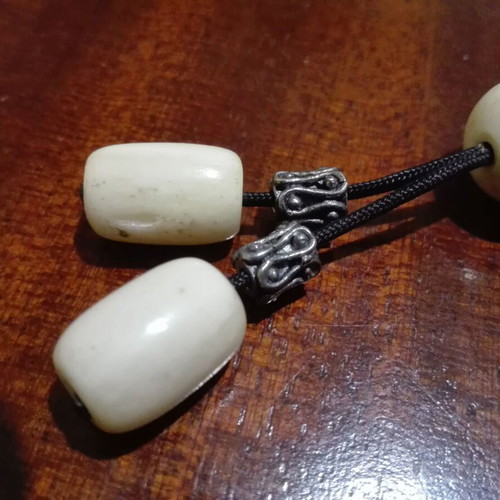 Worry beads made of authentic bull horn like new
