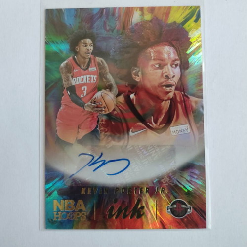 Kevin Porter Jr card with autograph, like new, NBA Panini Hoops 2022-2023