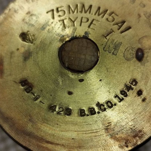 Κάλυκας 2ου Παγκοσμίου Πολέμου 75mm M5A1 από M2-M6 μεταχειρισμένος
