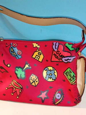 Toy+Toy CastelBajac Handbag like new, red