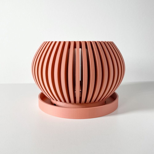 Rakor Orchid Pot made of eco-friendly PLA, modern design