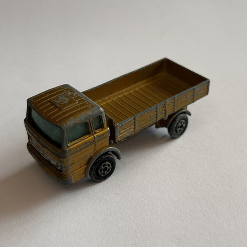 Matchbox 1970 Superfast No 1 Mercedes φορτηγό χρυσό μεταχειρισμένο