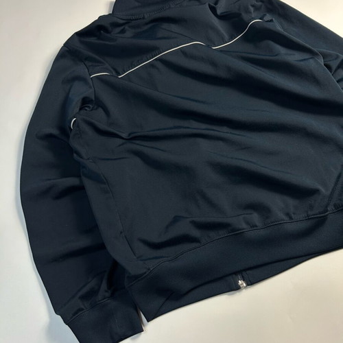 Nike Vintage Y2K Fleece Solo Swoosh used, size S, black with white stripes
