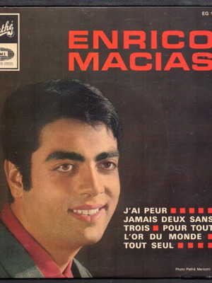 Enrico Macias V-110 vinyl 45 rpm nearly like new