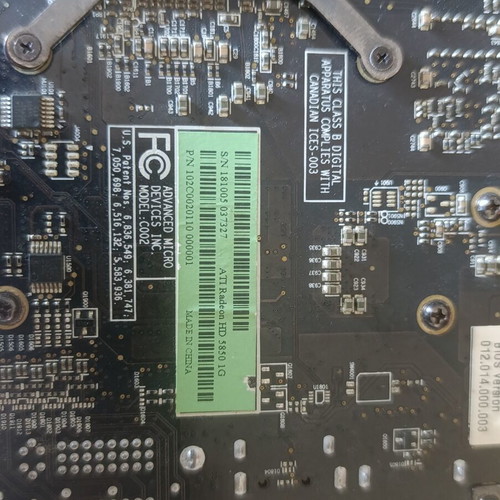 Ati Radeon HD 5850 used graphics card
