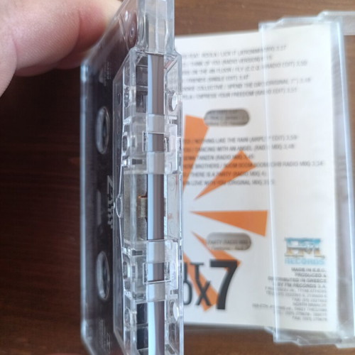 Hit Box 7 and Hit Box 9 cassette tapes used, 90s dance hits