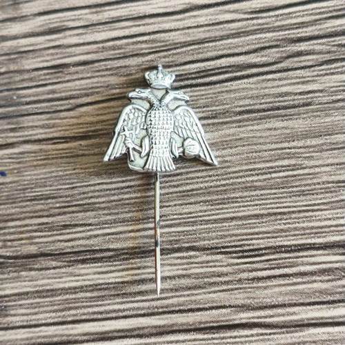 Vintage Byzantine double-headed eagle pin