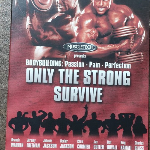 Muscletec Bodybuilding Only The Strong Survive Vol 2 DVD like new
