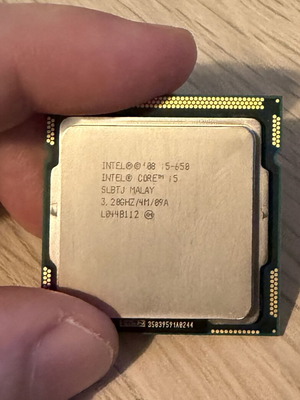 CPU Processor Intel Core i5-650 3.20GHz operational