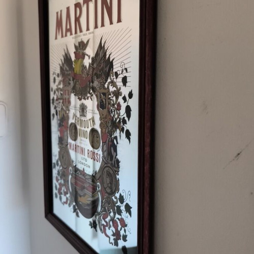 Martini frame with glass used, 40x30 cm