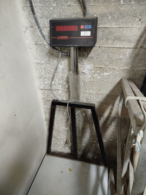 Professional electronic precision scale like new, 200 kg max, 50 gr sensitivity