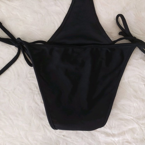 Med women's one-piece swimsuit used, black, size M