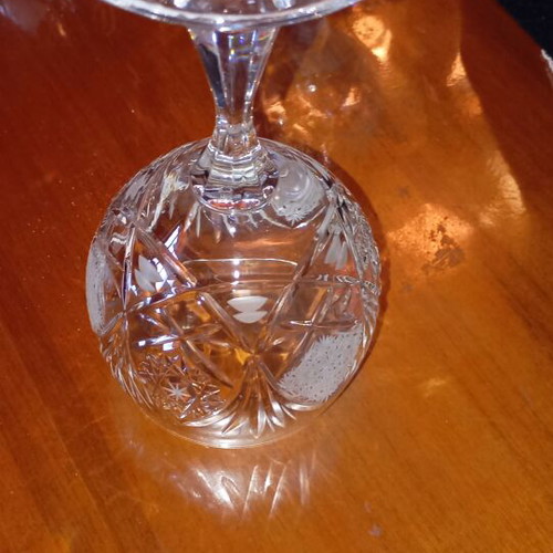 Crystal Water Glasses set of 6 like new