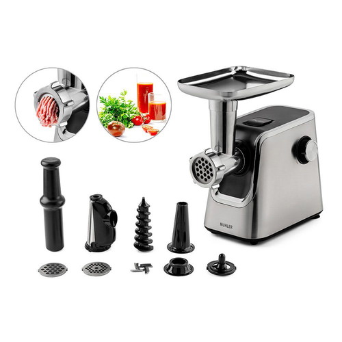 Muhler MG-1808TS Meat Grinder 1800W with Tomato Attachment new