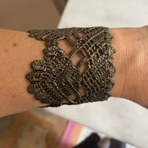Handmade bracelet new with crochet knit