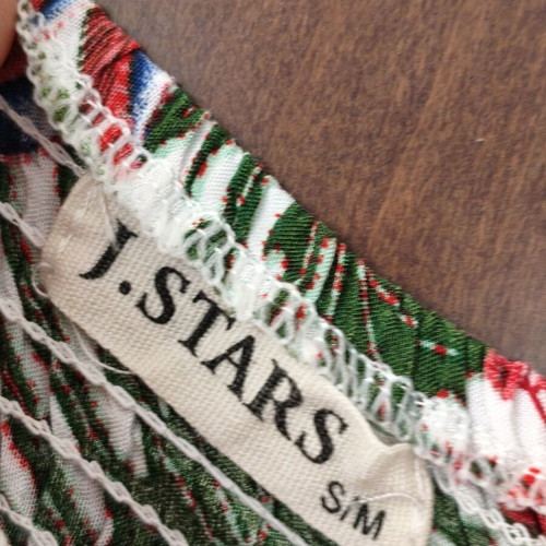 J.Stars floral maxi dress used, viscose, size S/M