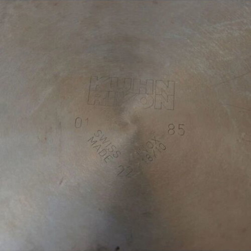 Μαγειρικό σκεύος Kuhn Rikon inox 18/10 22cm σαν καινούργιο