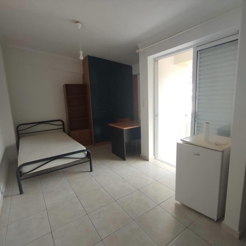 Studio apartment furnished with balcony and air conditioning in Patra