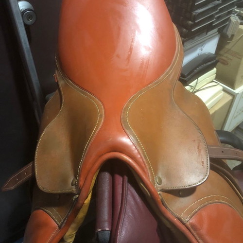 New Unused Leather Horse Saddle