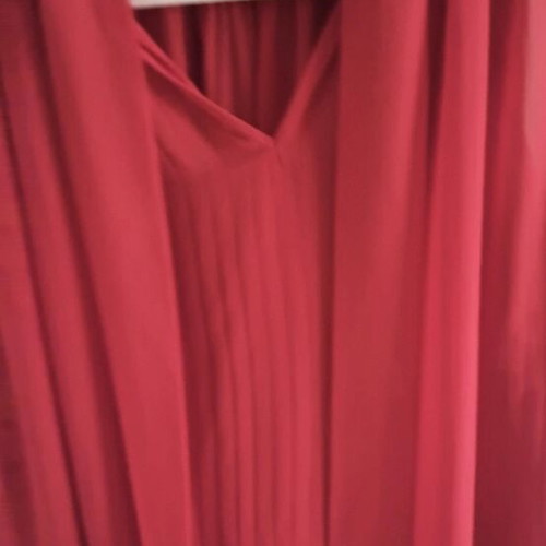 Zara red transparent shirt size S like new
