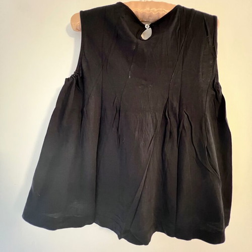 Hoss Intropia black brocade top used