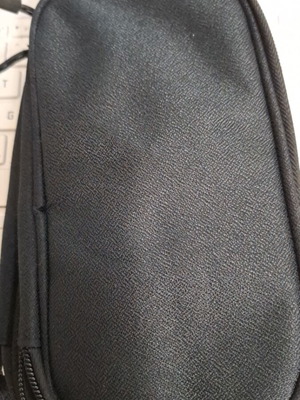 Double Storage Case with 2 Separate Zippers New